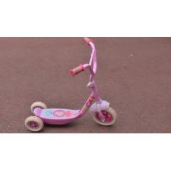 GIRLS BARBIE PUSH SCOOTER - FOR OUTSIDE USE - PINK