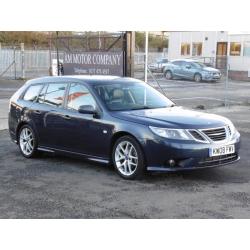 Saab 9-3 1.8t SportWagon Auto 2008 Sport 60 000 Miles 6 Months AA Warranty