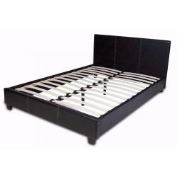 Single / Double / SMALL DOUBLE / King Size Leather Bed With Mattresses ALL SIZE AVAILABLE