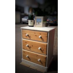 Upcycled Traditional Shabby Chic Pine Drawers