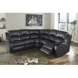 BRAND NEW Top Quality Leather Recliner Corner Unit - in Cream, Black, Brown colors