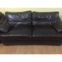 3+2 seaters leather sofa set