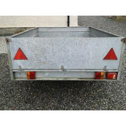 metal trailer, 6' x 4' (1.84m x 1.27m) internal size