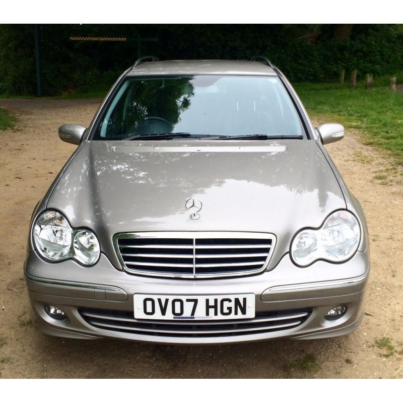 MERCEDES C220 CDI AVANTGDE SE A ESTATE DIESEL AUTO 2007 ONLY 64,000 MILES