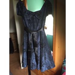 Black cocktail dress 14/16, never worn.