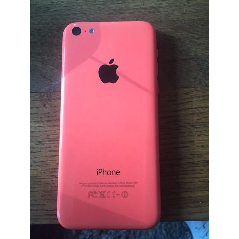 iPhone 5 c in pink