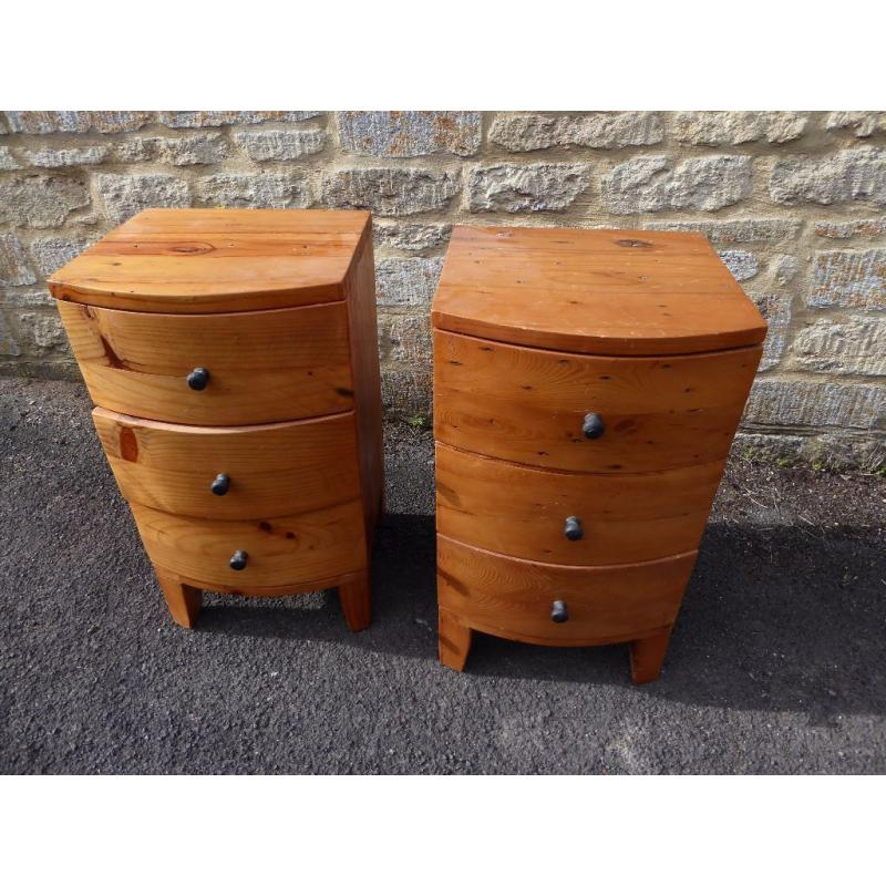 RECLAIMED WOOD BEDSIDE CABINETS