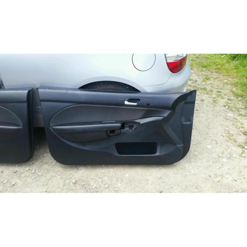 Honda civic type r pair of door cards (ep3, ep2, pre facelift)