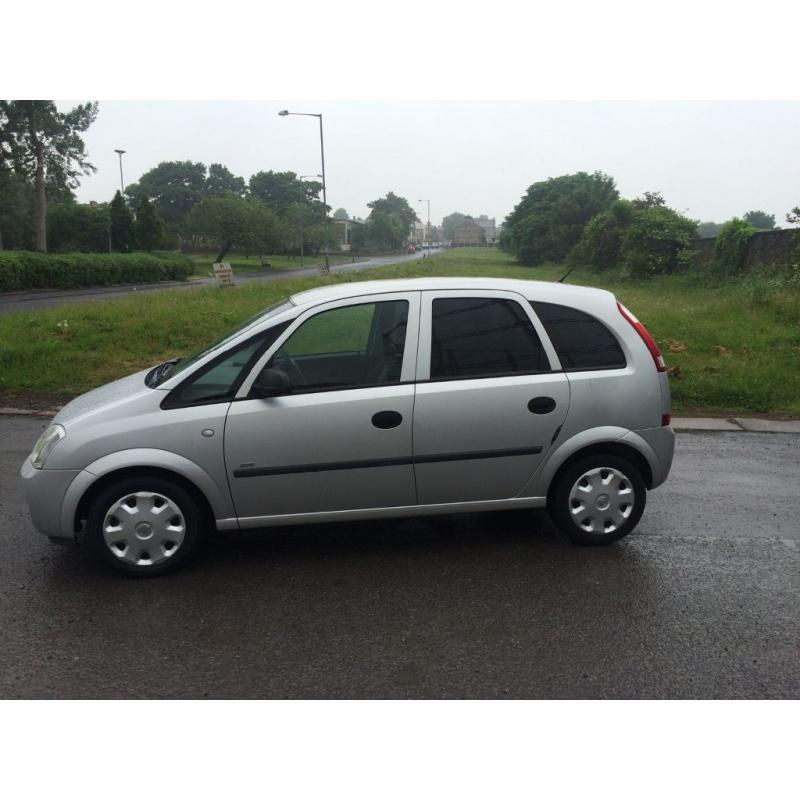 2005 vauxhall meriva 1.4 59k full mot!!