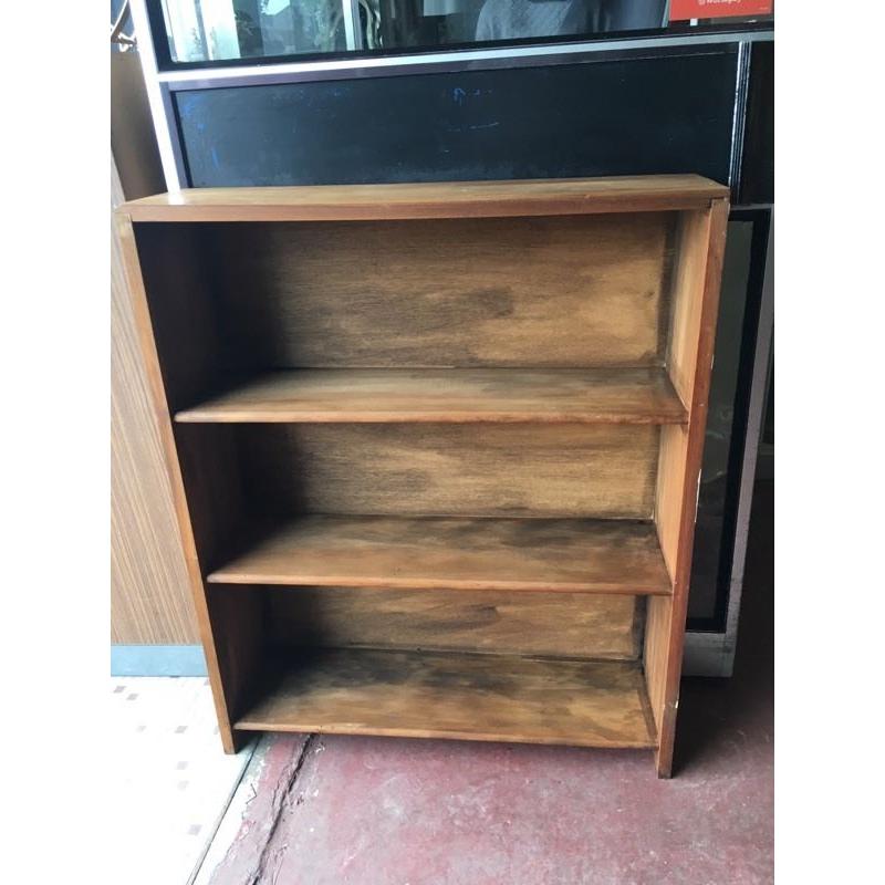 Wooden Book Shelf