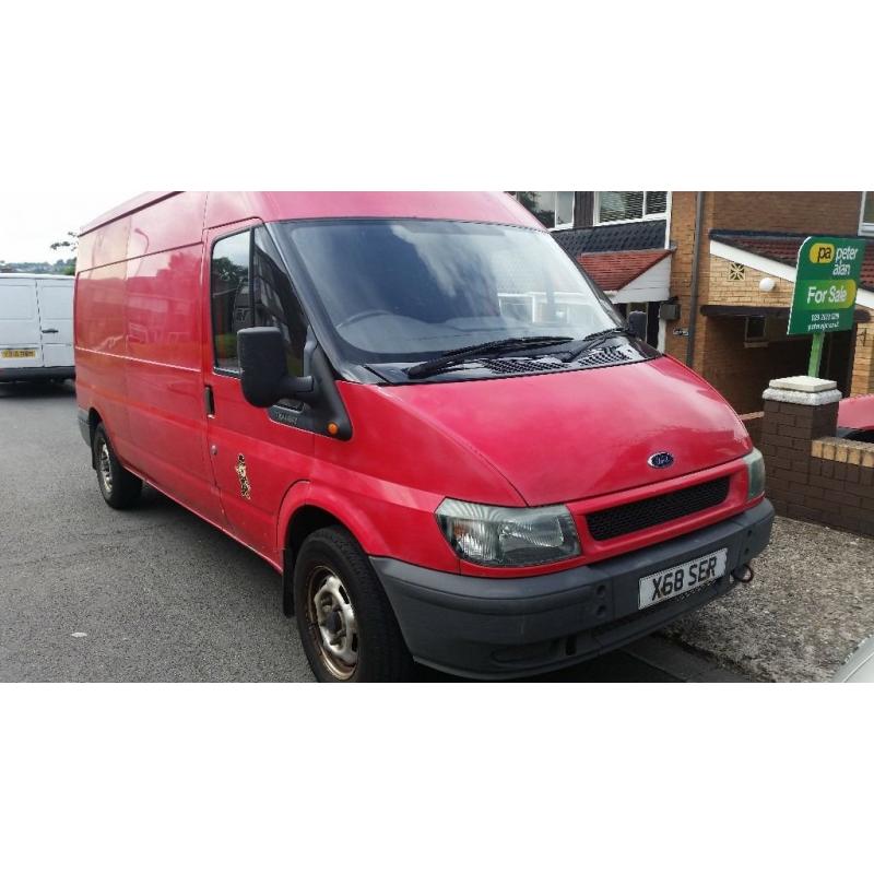 Ford transit long mot 7 months cheap on fuel and taxt nice inside and out great drive