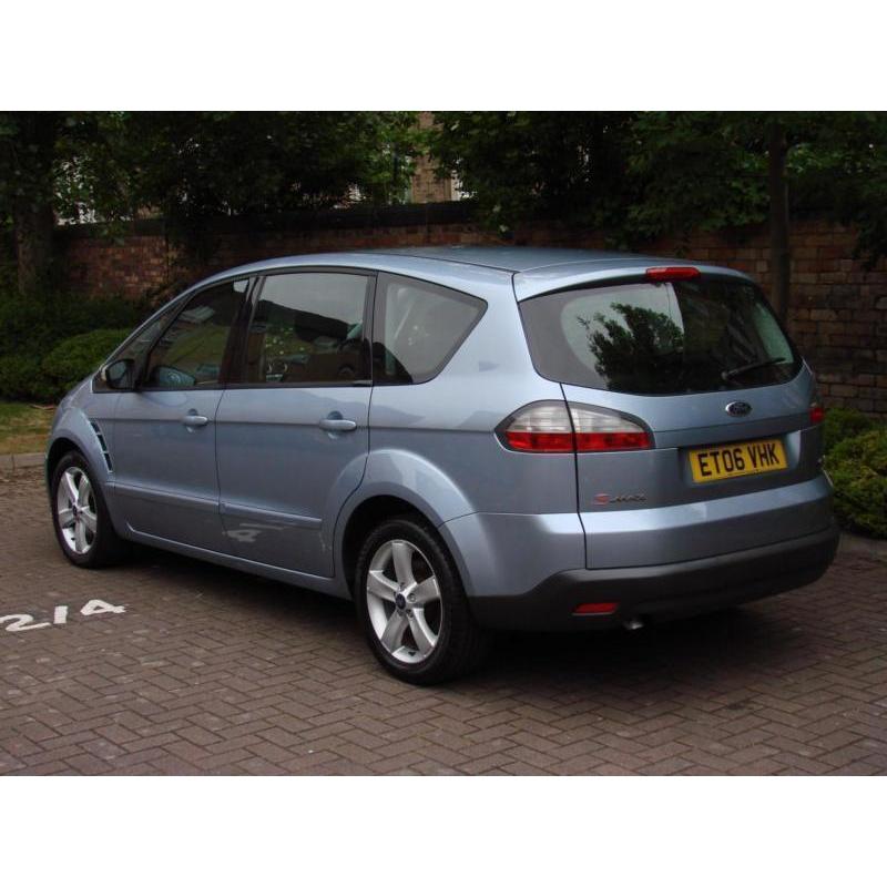 EXCELLENT DIESEL 7 SEATER!! 2006 FORD S-MAX 1.8 TDCi ZETEC 5dr (6 speed),