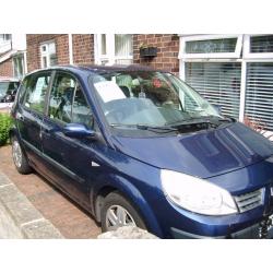 Renault Scenic 2004 MOT till April 2017