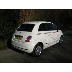 FIAT 500 POP, White, Manual, Petrol, 2011