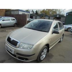 Skoda Fabia 1.4 16v Bohemia 5dr 6 MONTHS WARRANTY INCLUDED