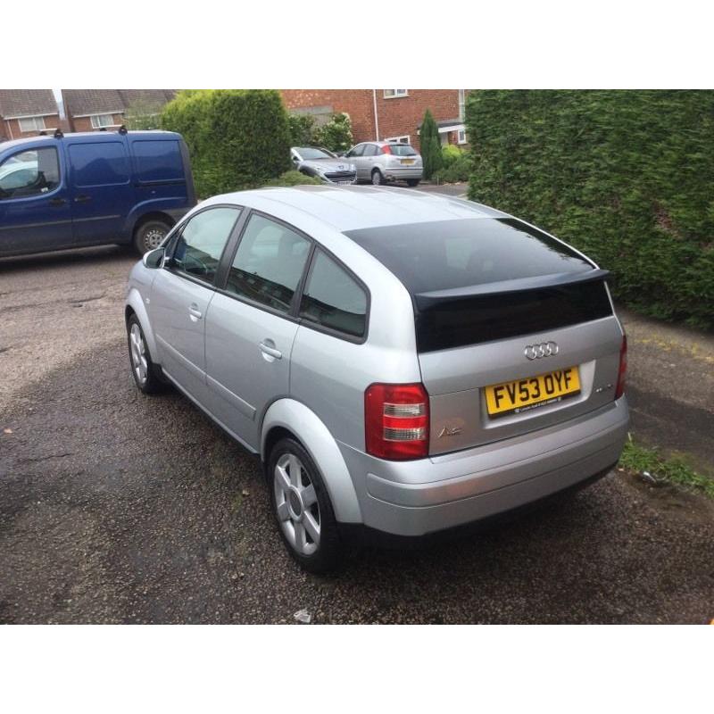 Audi a2 1.6 fsi petrol. 53 reg. 108k miles