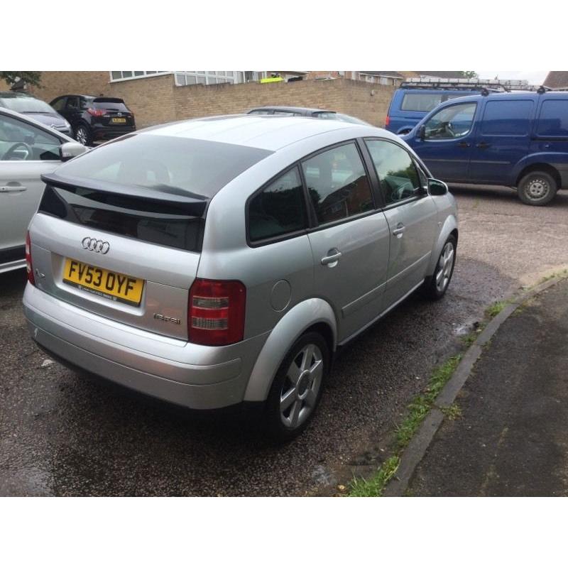 Audi a2 1.6 fsi petrol. 53 reg. 108k miles