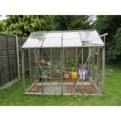 Aluminium Greenhouse 8ftx6ft