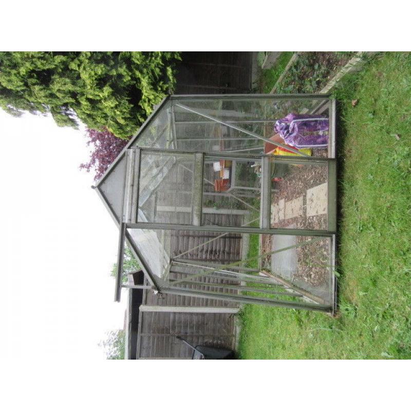 Aluminium Greenhouse 8ftx6ft