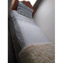 Single Divan Bed with Mattress