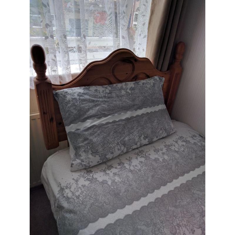 Single Divan Bed with Mattress