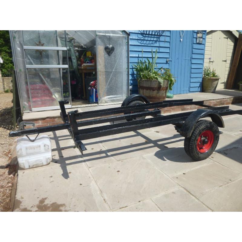 2 bike motorcycle trailer