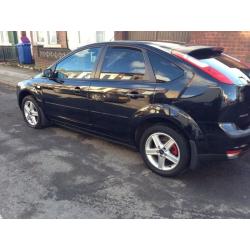 07 Focus 2.0 Titanium tdci , Diesel, Black, Leather, Alloys, 1 yrs Mot, Service history