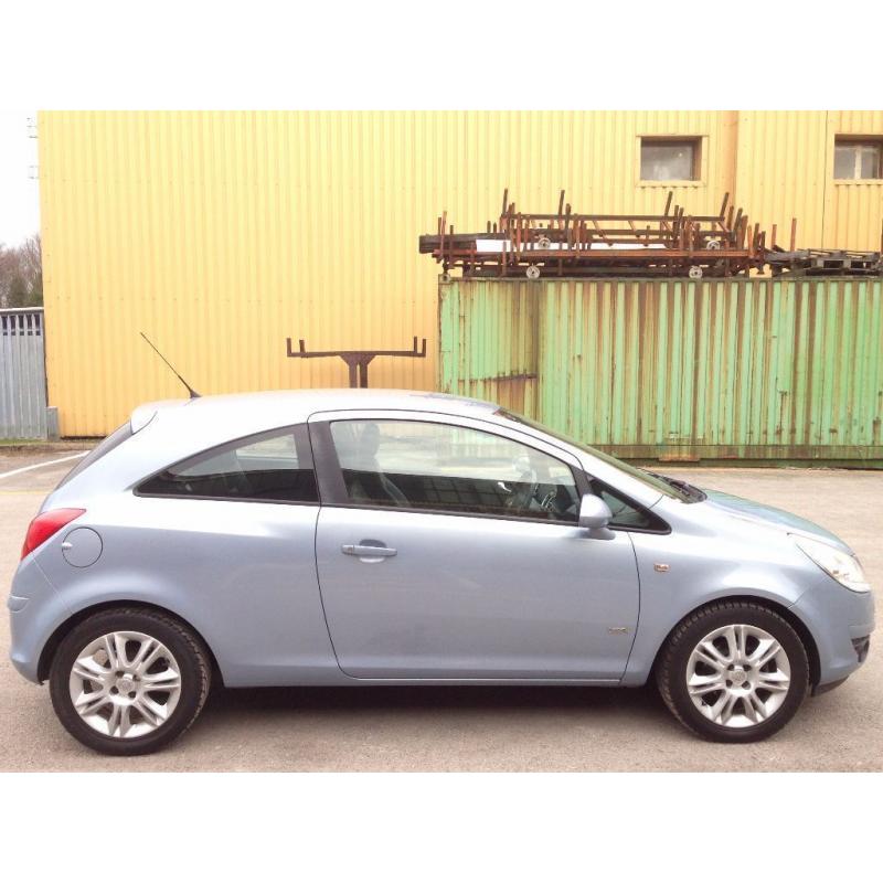 VAUXHALL CORSA 1.2 DESIGN 3DR,HPI CLEAR,1 OWNER,LEATHER,2 KEY,ALLOYS,A/C,FOG LIGHTS,RAIN SENSOR,AUX