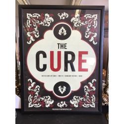 The Cure Original Poster - Framed - Great Condition - UNUSUAL