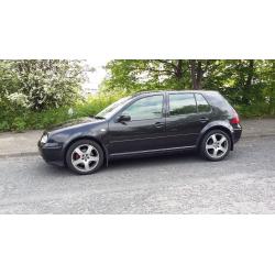 Volkswagen Golf GT TDI 130BHP PD 2002, Black, 5 door ,MOT exp 16/1/2017