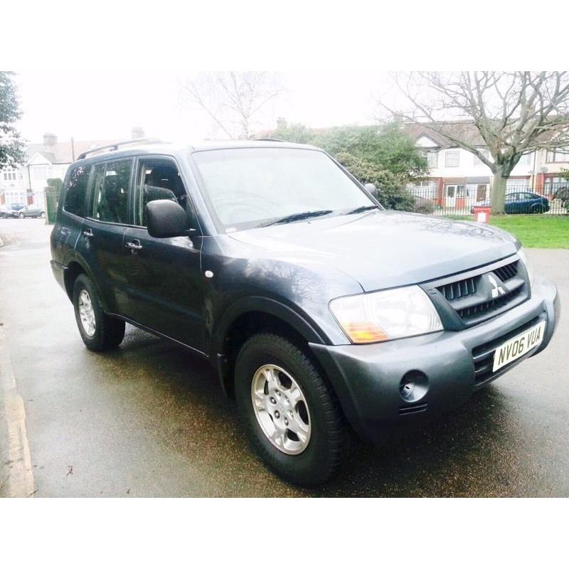 2006 MITSUBISHI SHOGUN 7 SEATER VERY CLEAN INSIDE AND OUT part exchange possible