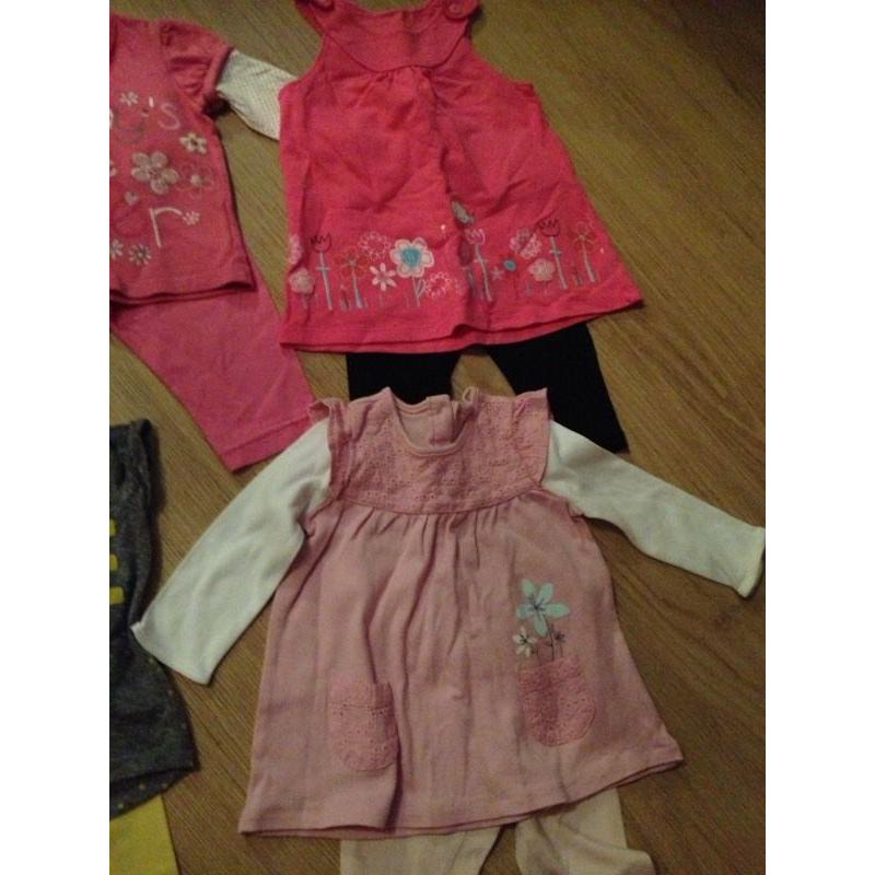 4 girls outfits 6/9 months