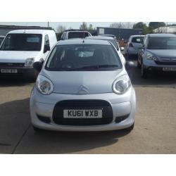 Citroen C1 1.0i 68 VT 2011, GREY, 96,000 MILES, PSH