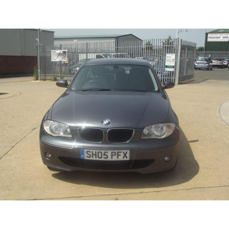 BMW 120 2.0TD d Sport 2005, GREY METALLIC, 131,000 MILES, FSH