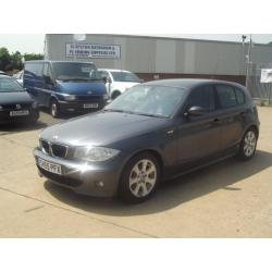 BMW 120 2.0TD d Sport 2005, GREY METALLIC, 131,000 MILES, FSH