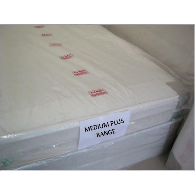 EXCLUSIVE SALE! Free Delivery! Brand New Looking! Double (Single + King Size) Bed & Economy Mattress