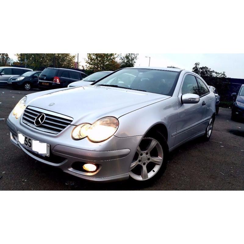 2005 MERCEDES C CLASS C180 3 DOOR HATCHBACK, EXCELLENT CONDITION, 3 MONTH WARRANTY, P/X WELCOME