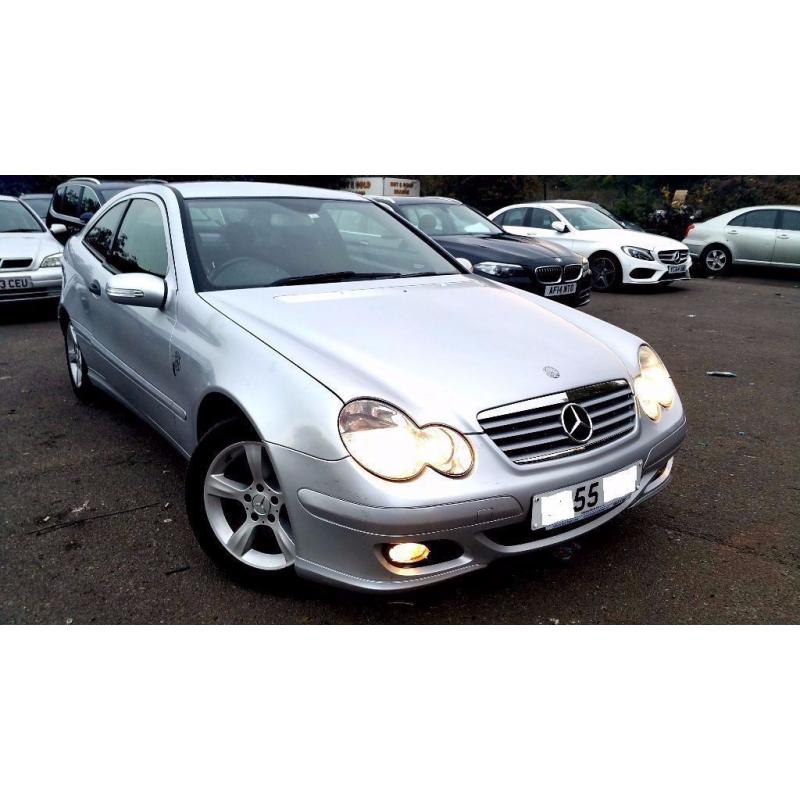 2005 MERCEDES C CLASS C180 3 DOOR HATCHBACK, EXCELLENT CONDITION, 3 MONTH WARRANTY, P/X WELCOME