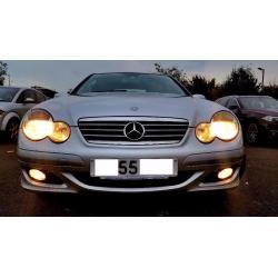 2005 MERCEDES C CLASS C180 3 DOOR HATCHBACK, EXCELLENT CONDITION, 3 MONTH WARRANTY, P/X WELCOME