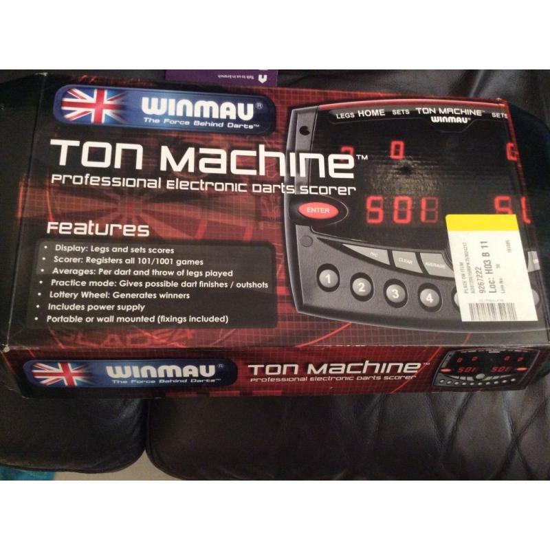 Winmau ton darts scorer