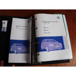 VW GOLF MK5 TDI HANDBOOK MANUAL WALLET