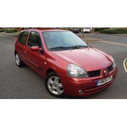 2006 RENAULT CLIO CAMPUS 1.2 PETROL,VERY LOW MILEAGE,ONE OWNER,**6 MONTH WARRANTY INCLUDED**