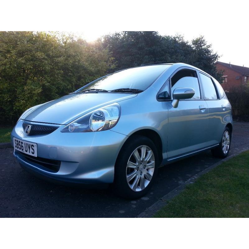 ? F.S.HIST ? ONLY 52,000 MLS ?DRIVES LIKE NEW ? DEC 2006 HONDA JAZZ 1.4 SE 5dr ? V LONG MOT,2 OWNERS