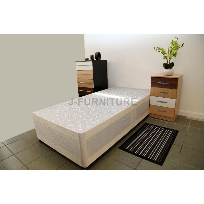 Brand New Divan Bed With Good Quality Medium Firm Mattress.Cheapest Online!