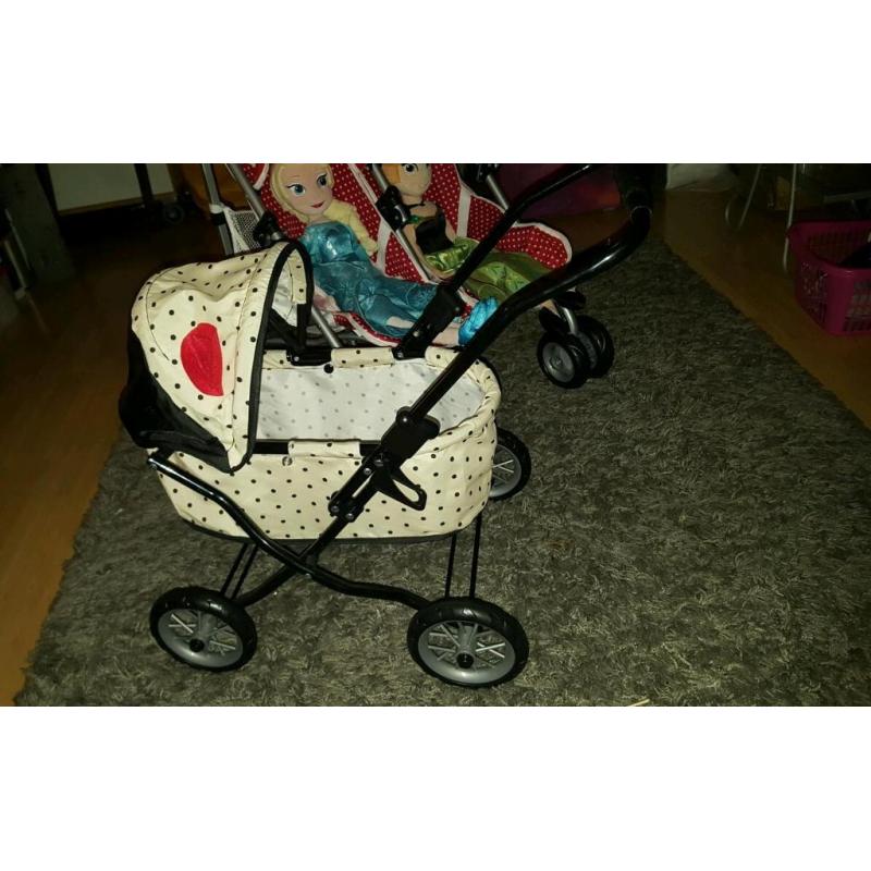 Prams & frozen dolls