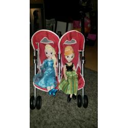 Prams & frozen dolls