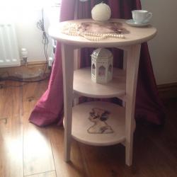 SHABBY CHIC THREE TIER TABLE