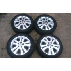 16 inch 5 stud vauxhall astra sri alloy wheels will fit others