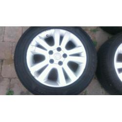 16 inch 5 stud vauxhall astra sri alloy wheels will fit others