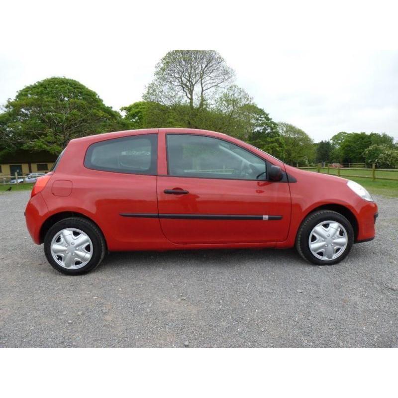 2008 08 RENAULT CLIO 1.1 FREEWAY 16V 3D 75 BHP